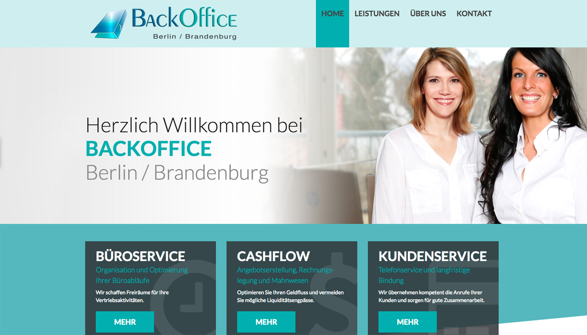 backoffice-webseite