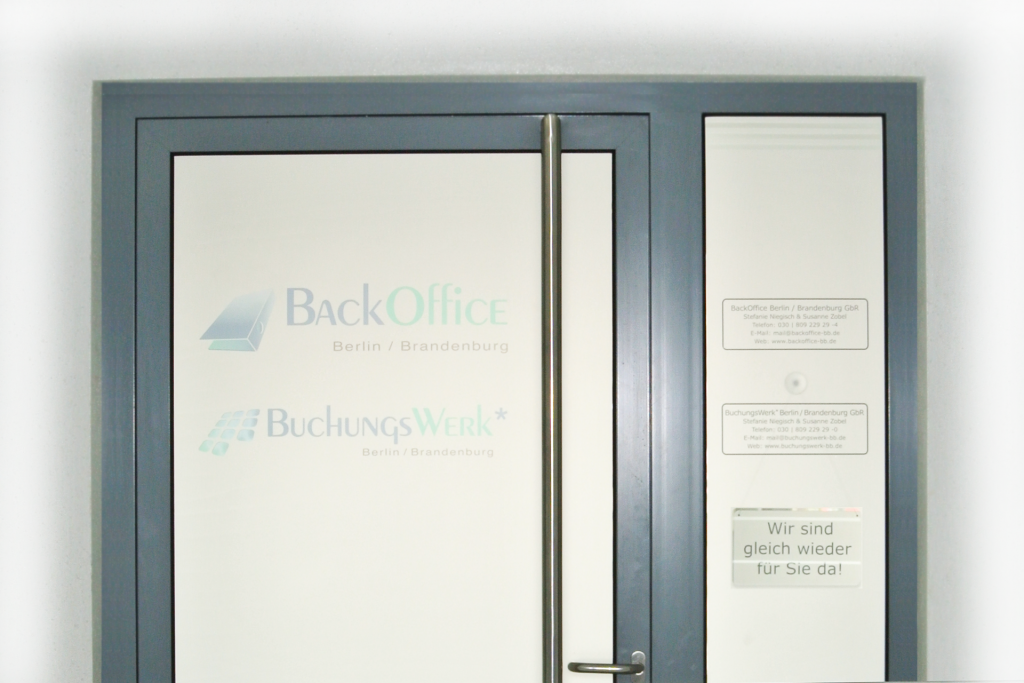 Buchungswerk Leistung Büroservice